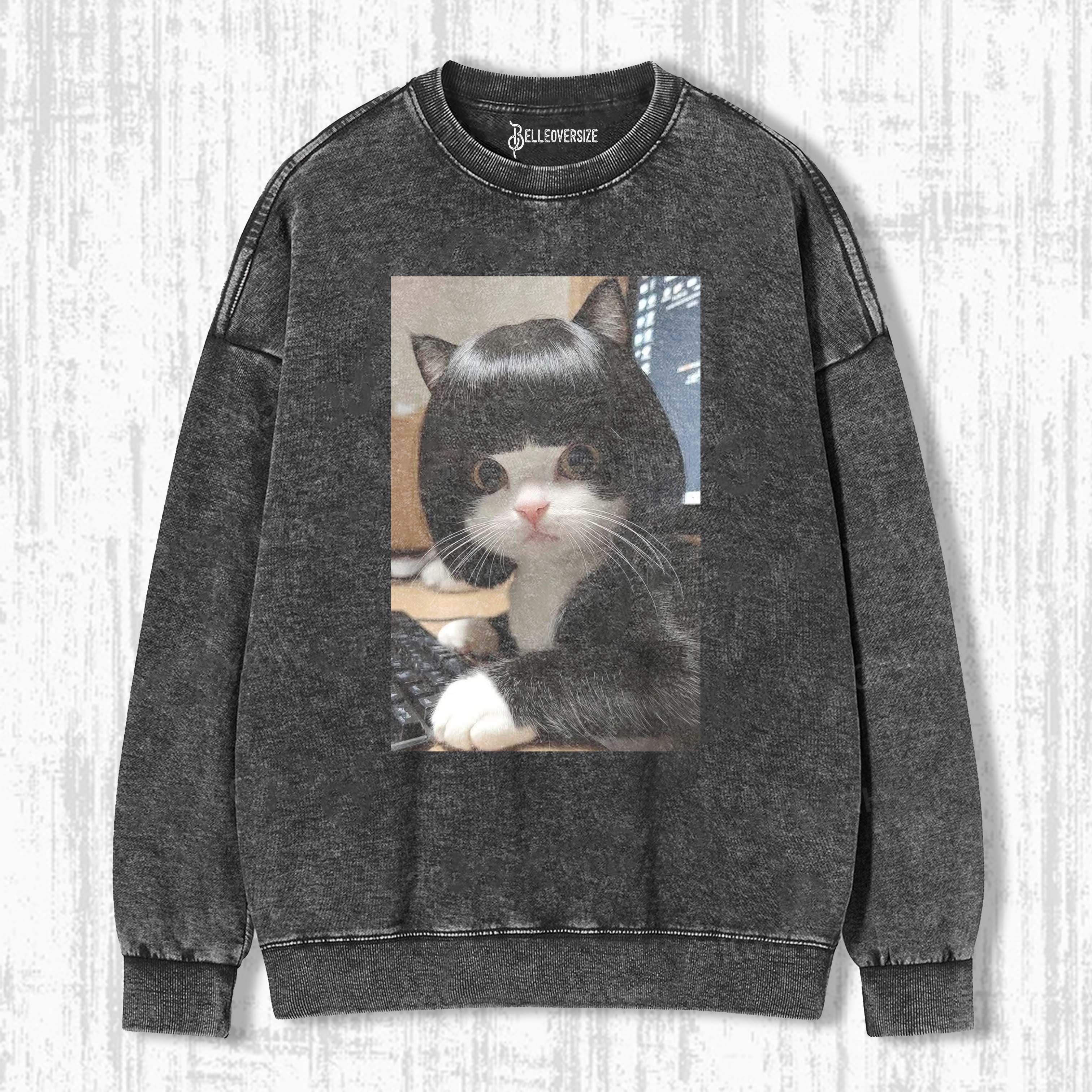 WACKY CAT SWEATSHIRTS