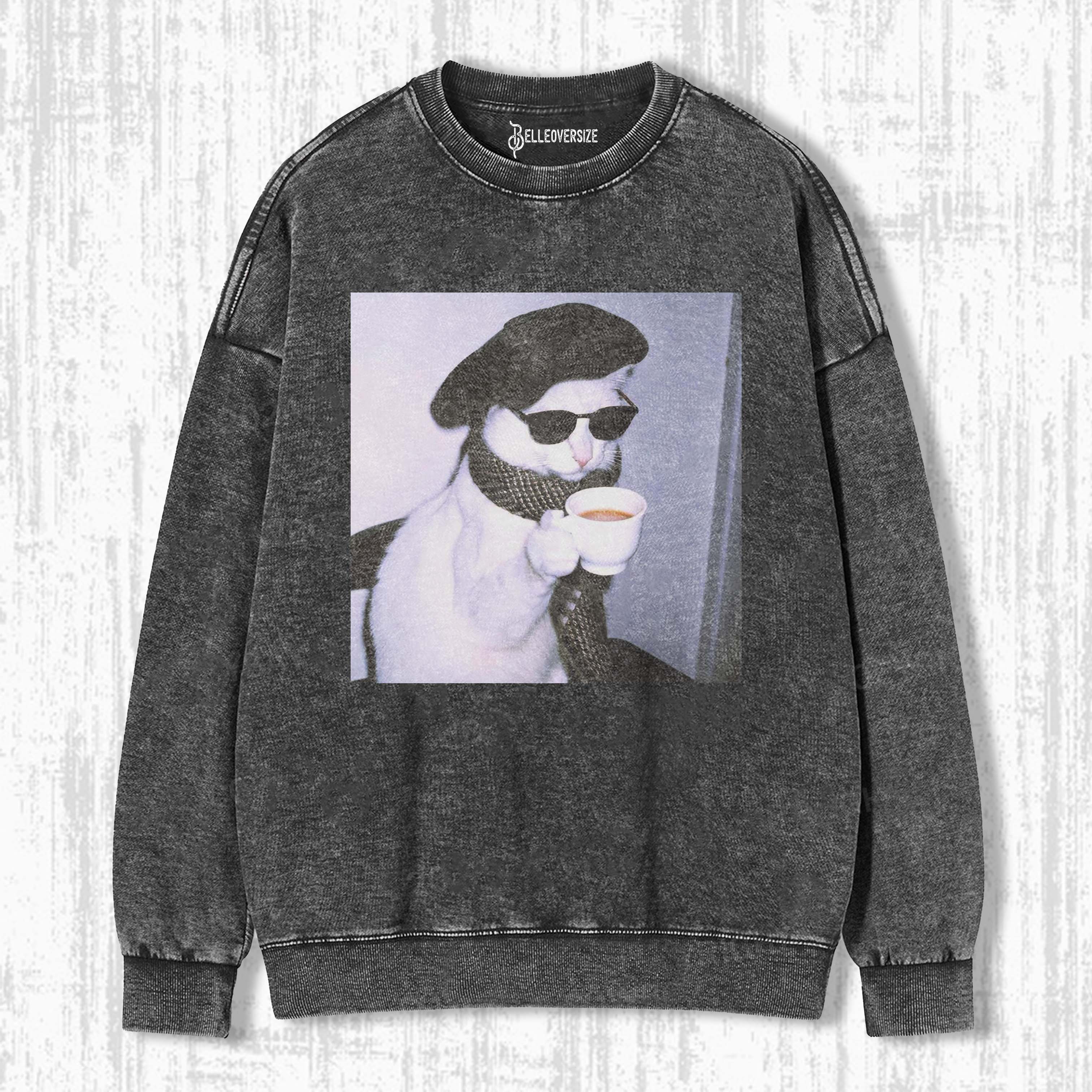 WACKY CAT SWEATSHIRTS