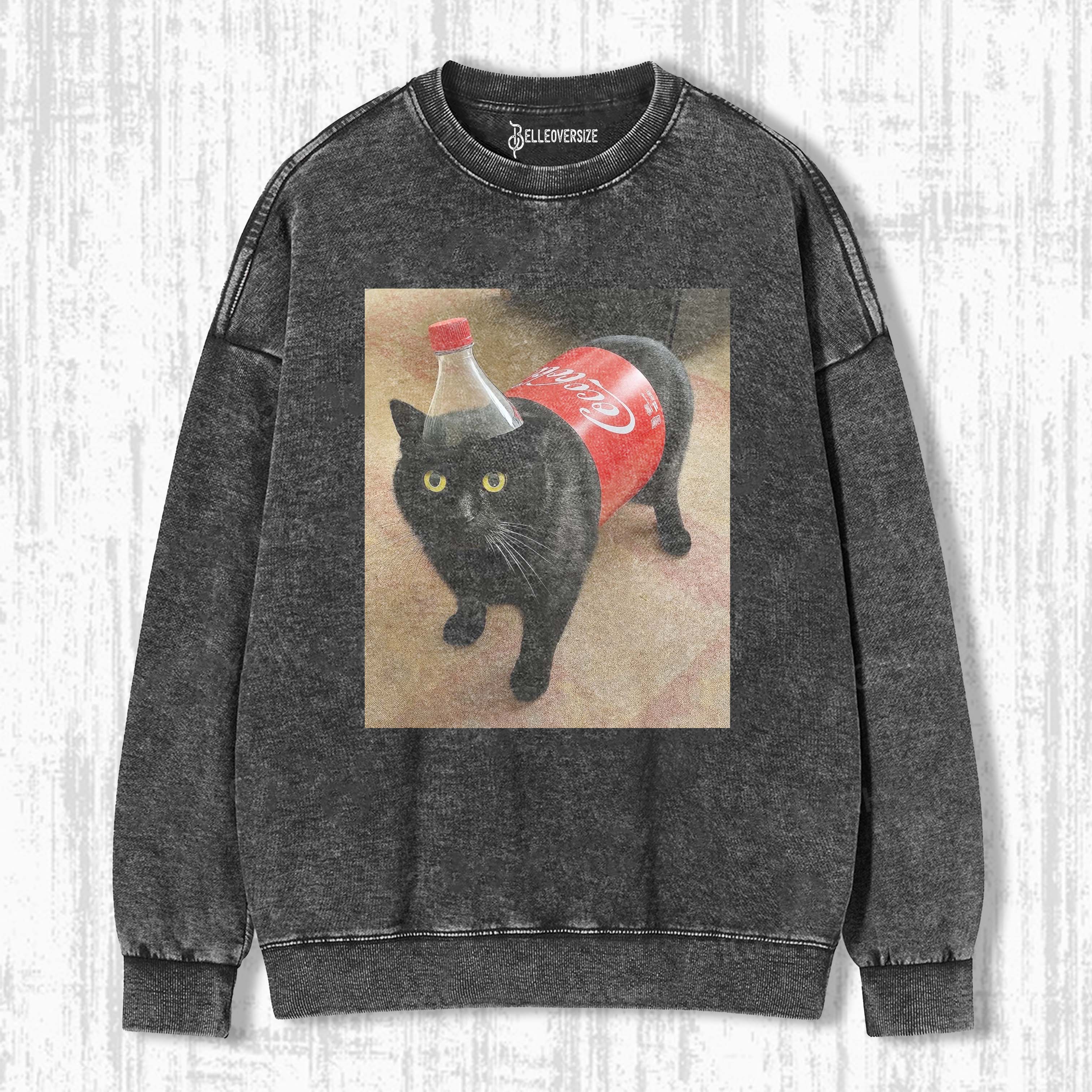 WACKY CAT SWEATSHIRTS