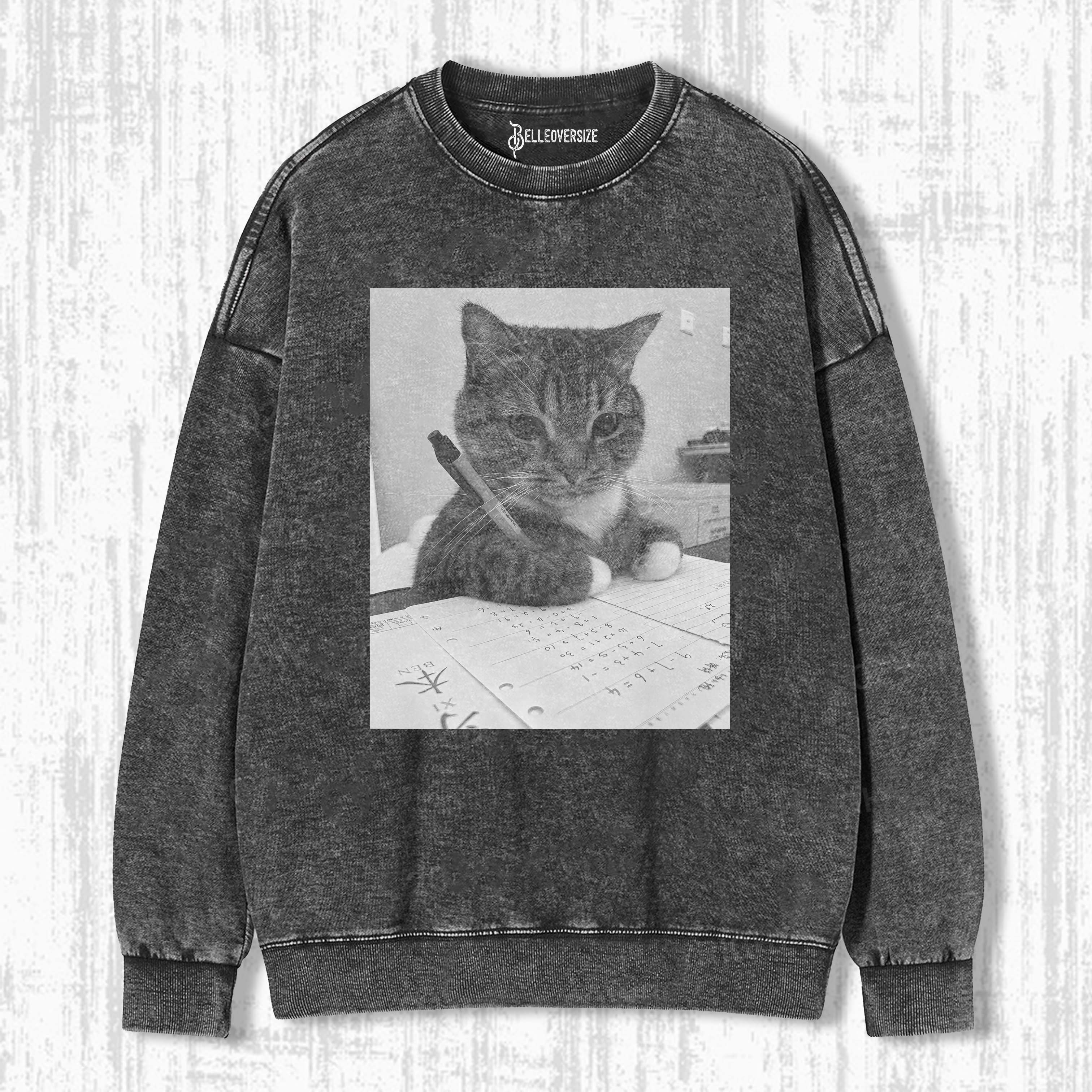 WACKY CAT SWEATSHIRTS