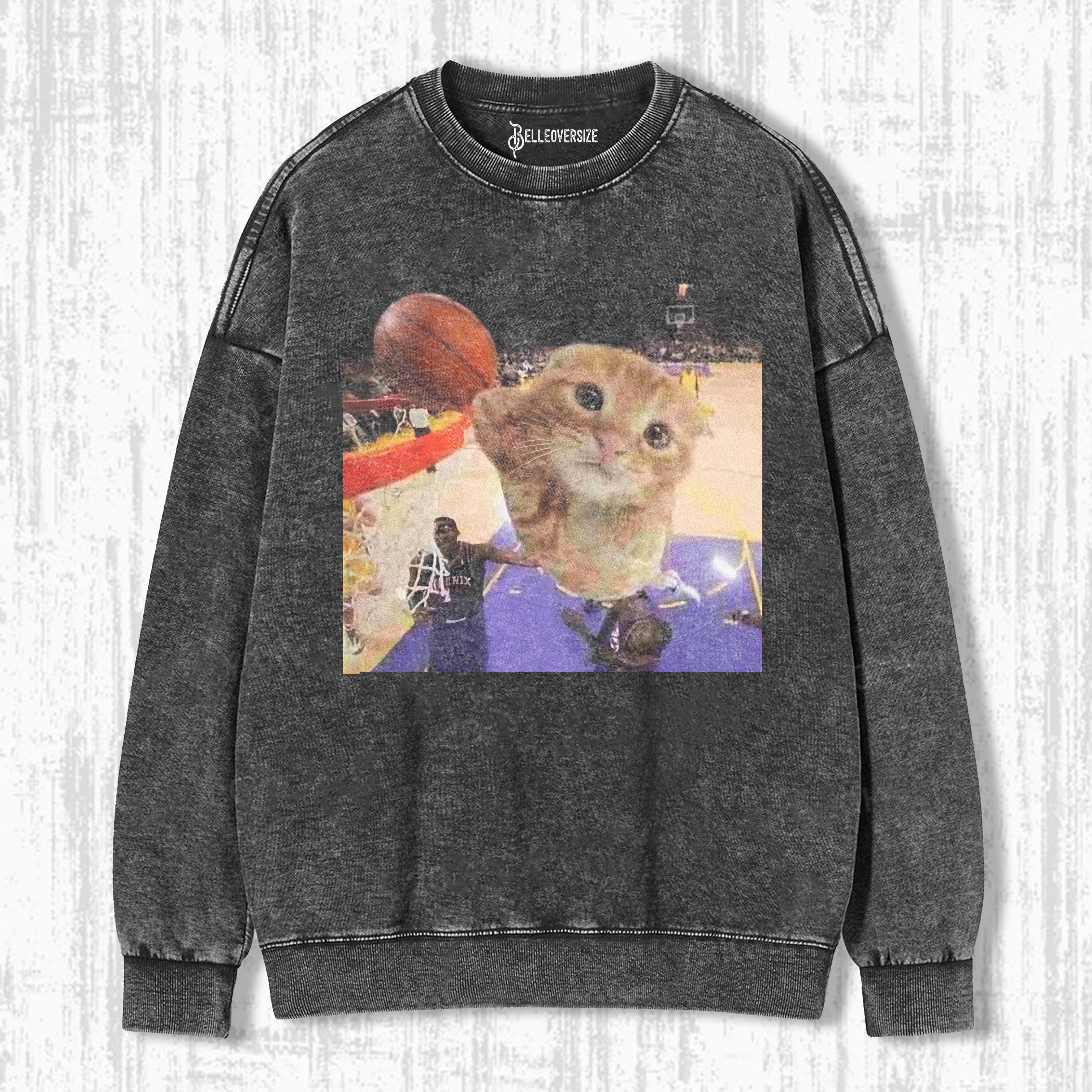 WACKY CAT  SWEATSHIRTS