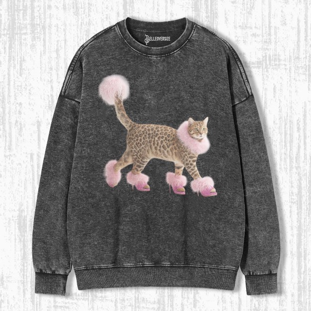 WACKY CAT  SWEATSHIRTS