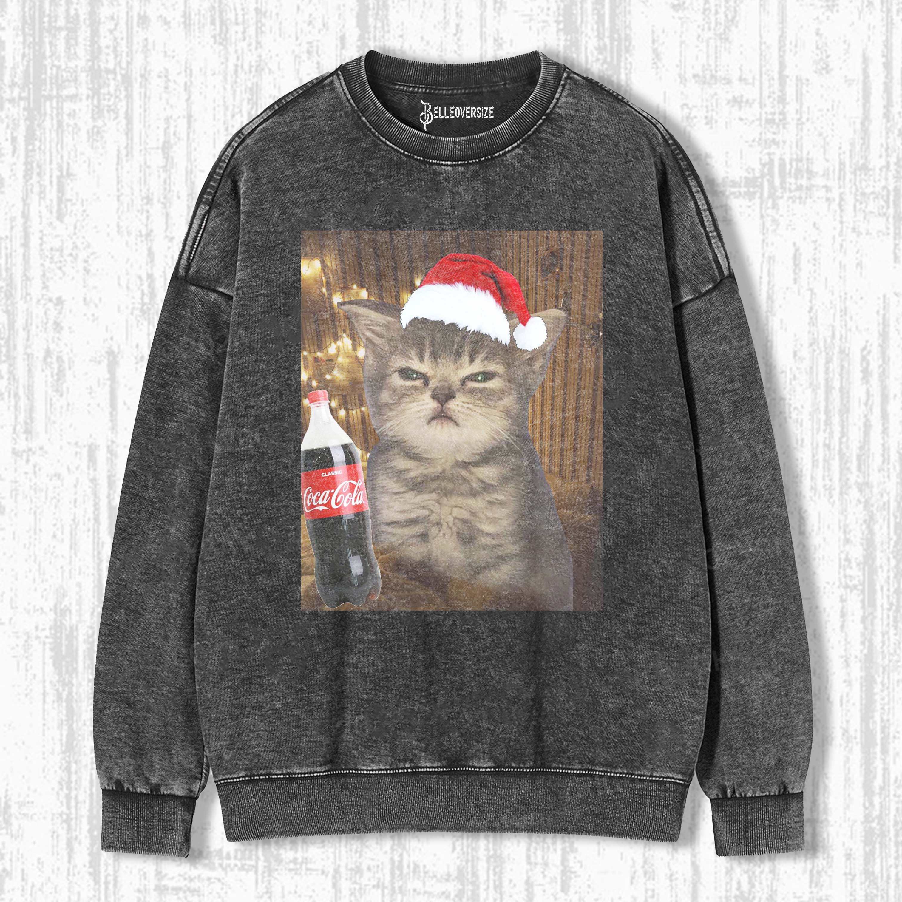 WACKY CAT  SWEATSHIRTS