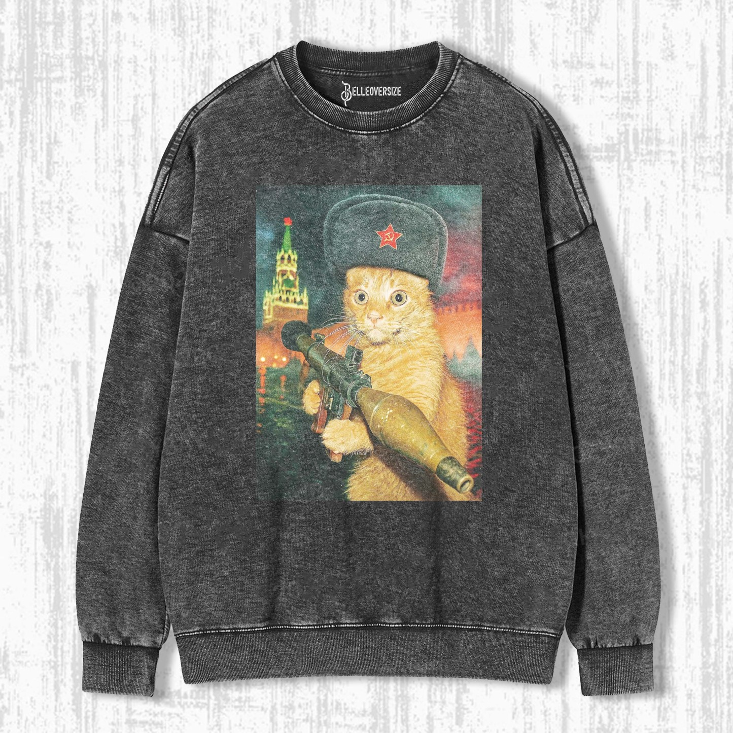 WACKY CAT SWEATSHIRTS
