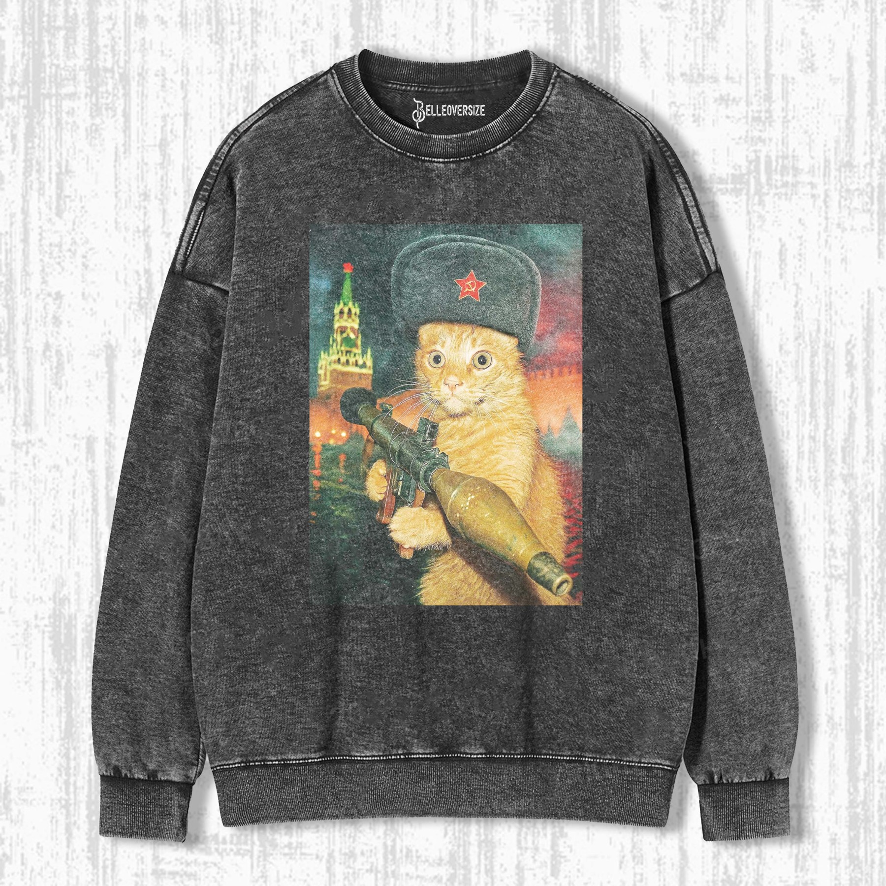 WACKY CAT SWEATSHIRTS