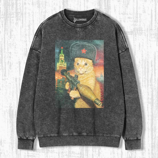 WACKY CAT SWEATSHIRTS