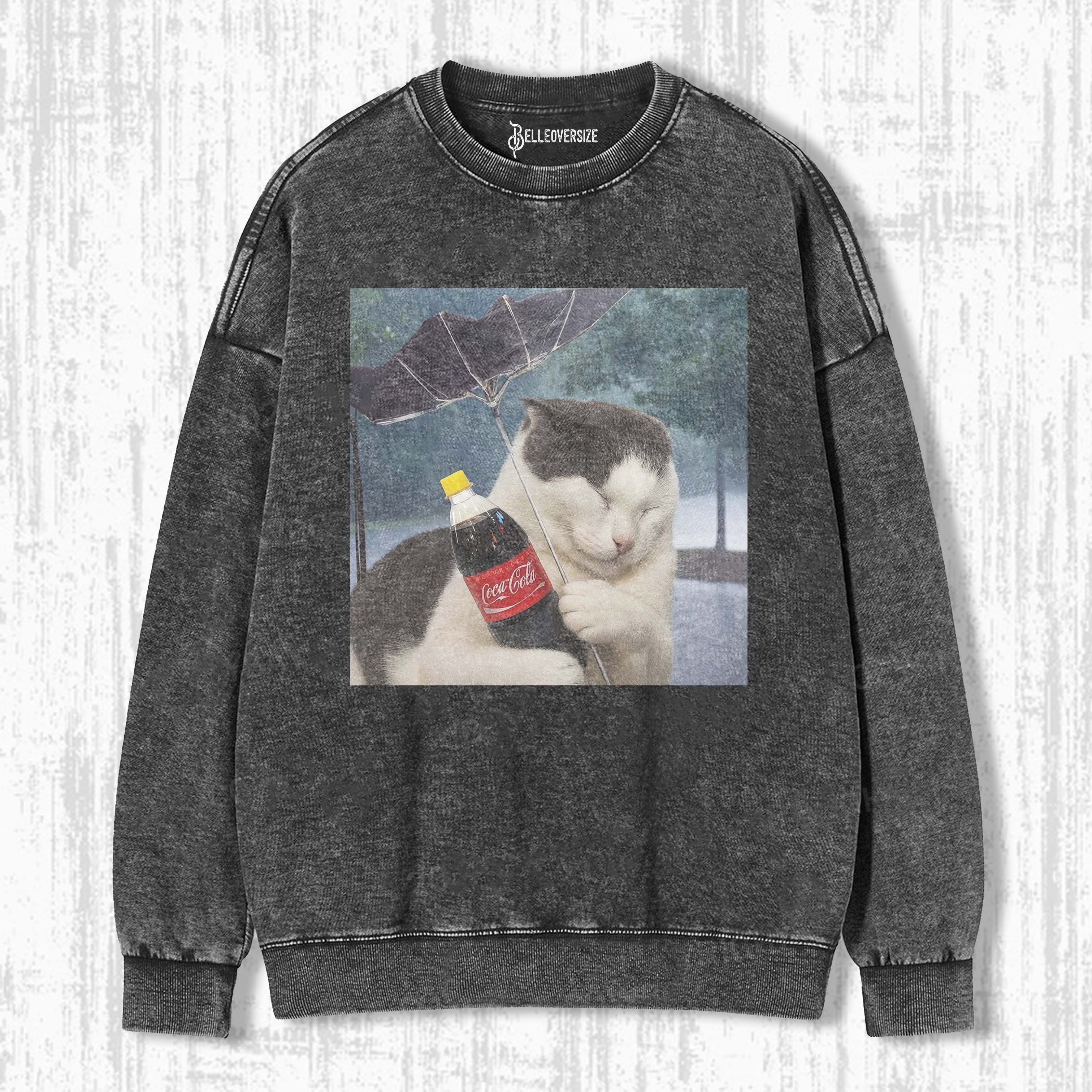 WACKY CAT SWEATSHIRTS