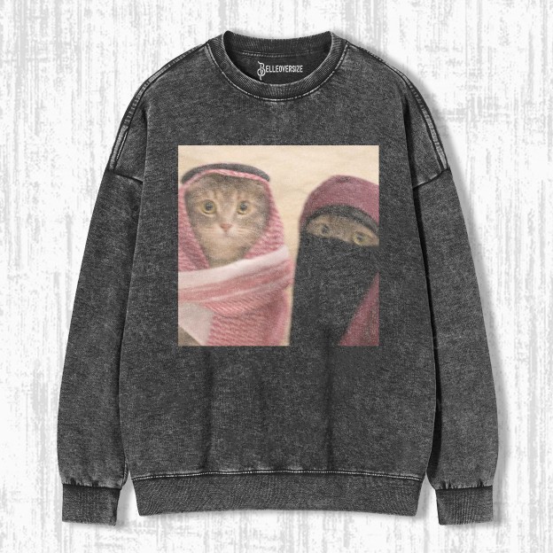 WACKY CAT SWEATSHIRTS