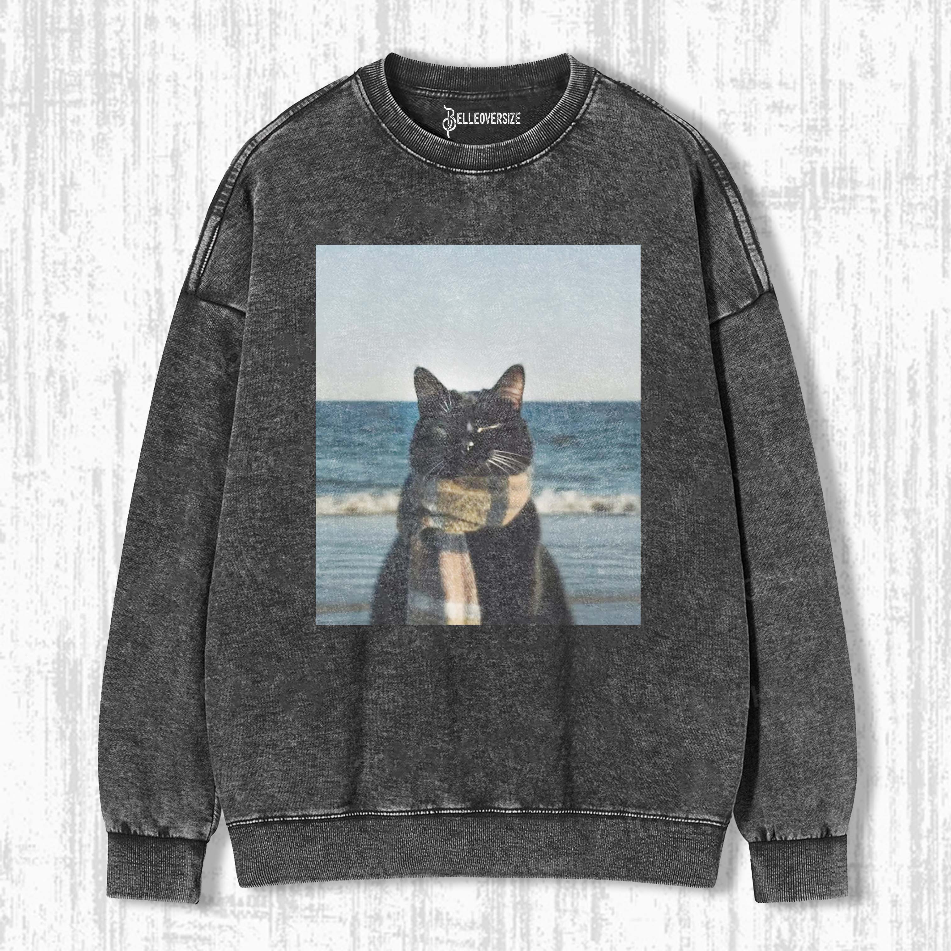 WACKY CAT SWEATSHIRTS