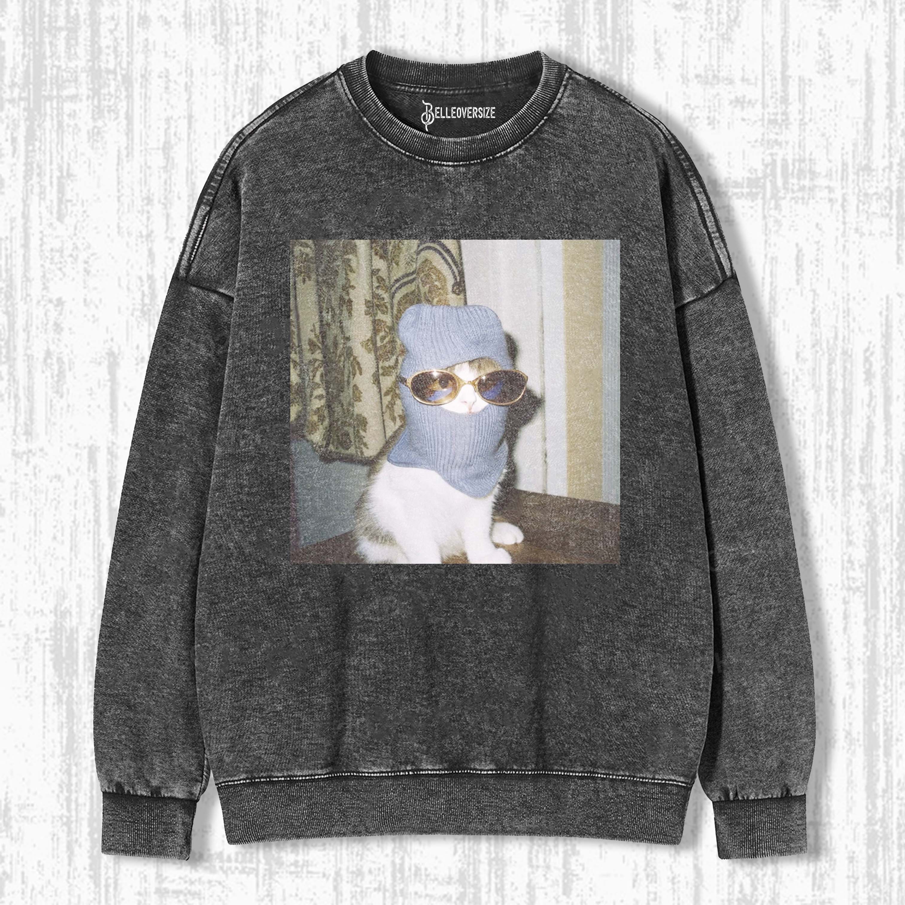 WACKY CAT SWEATSHIRTS