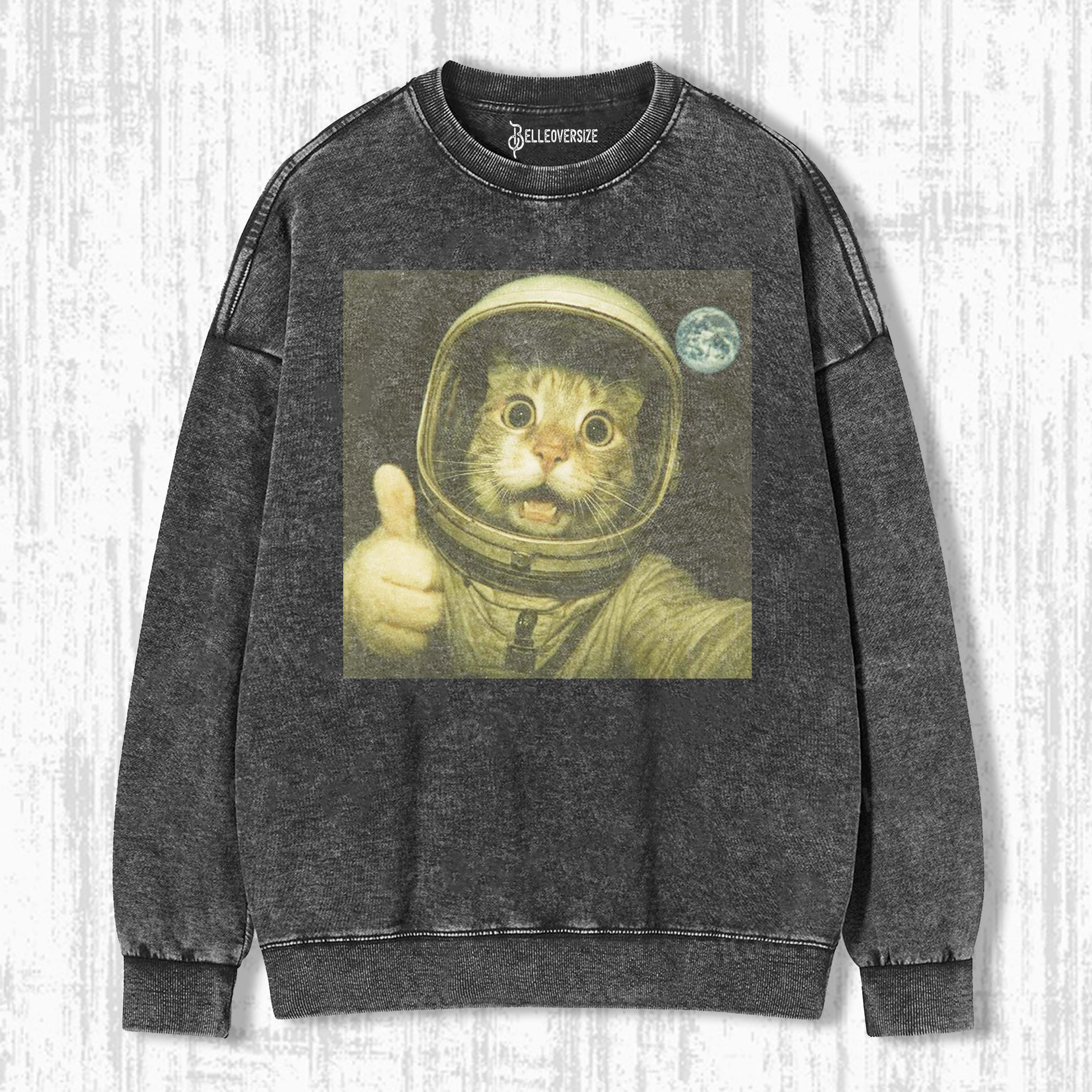 WACKY CAT SWEATSHIRTS