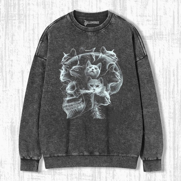 WACKY CAT SWEATSHIRTS