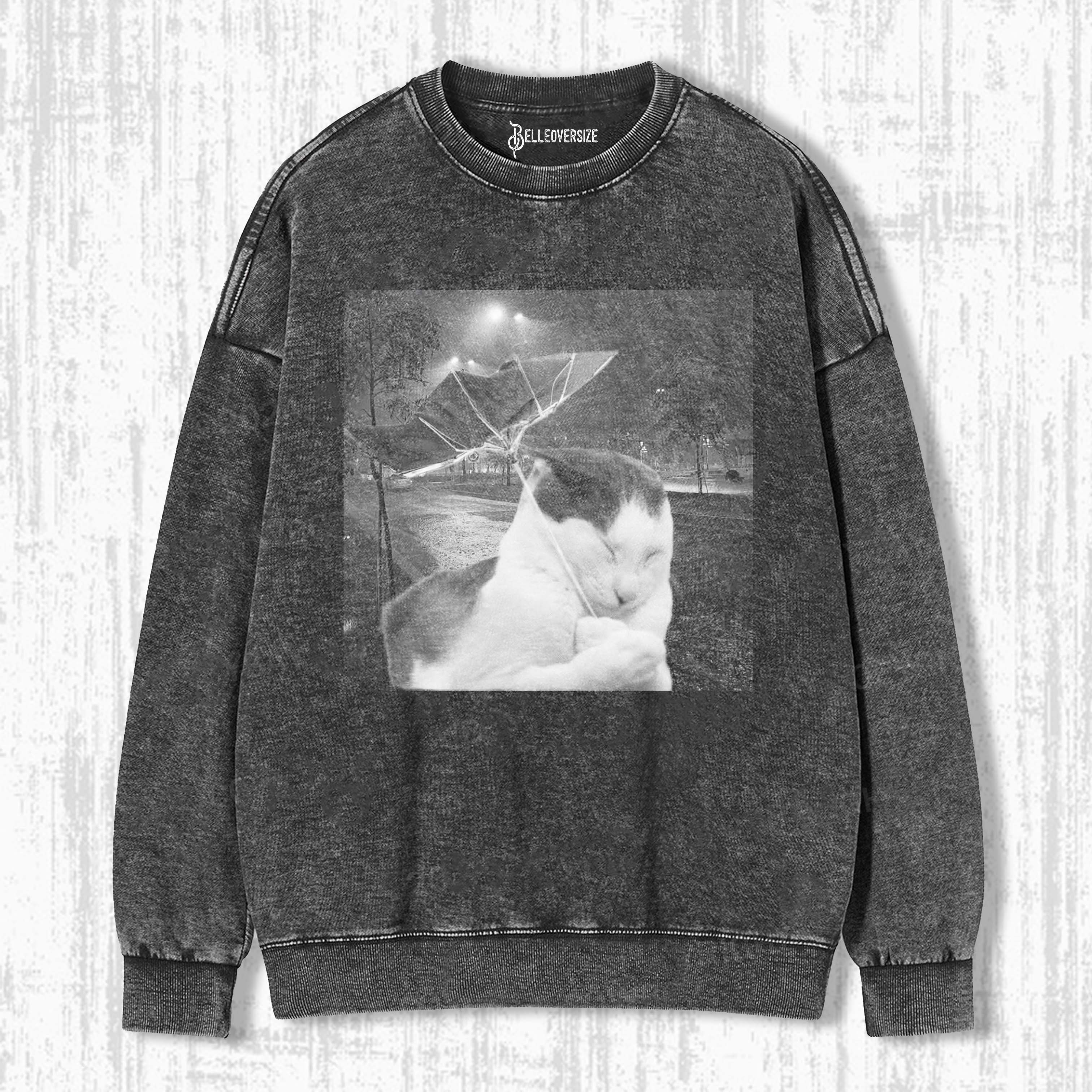 WACKY CAT SWEATSHIRTS