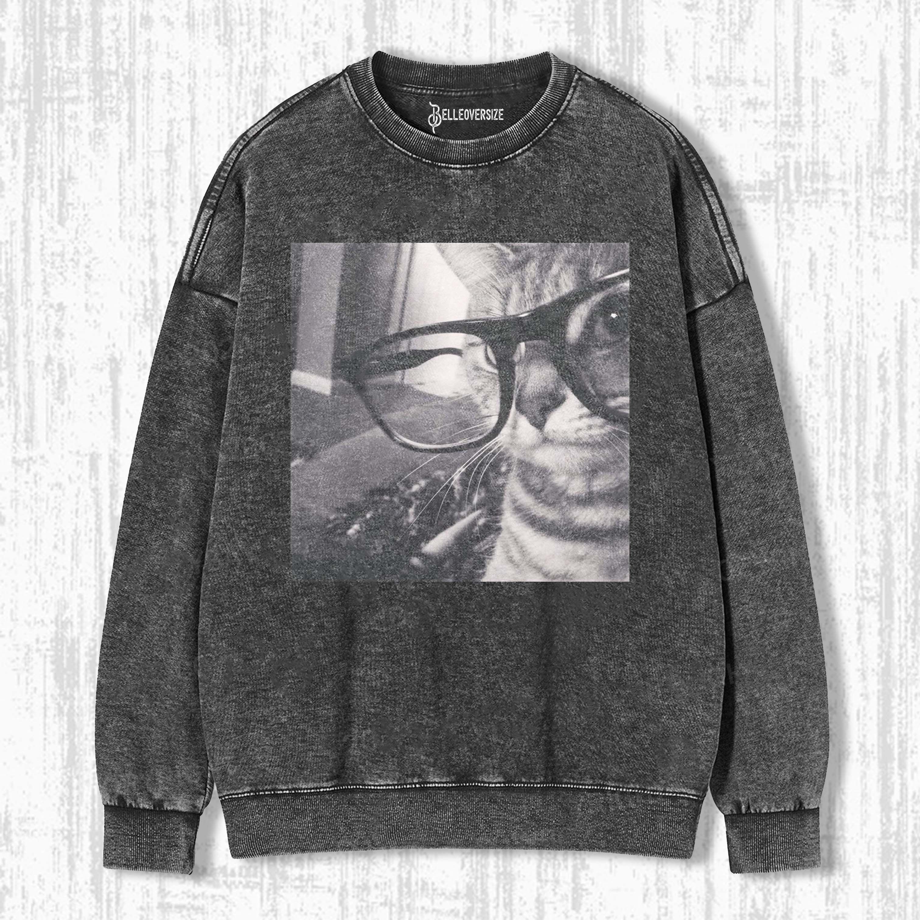 WACKY CAT SWEATSHIRTS