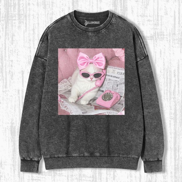 WACKY CAT SWEATSHIRTS