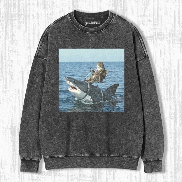 WACKY CAT SWEATSHIRTS