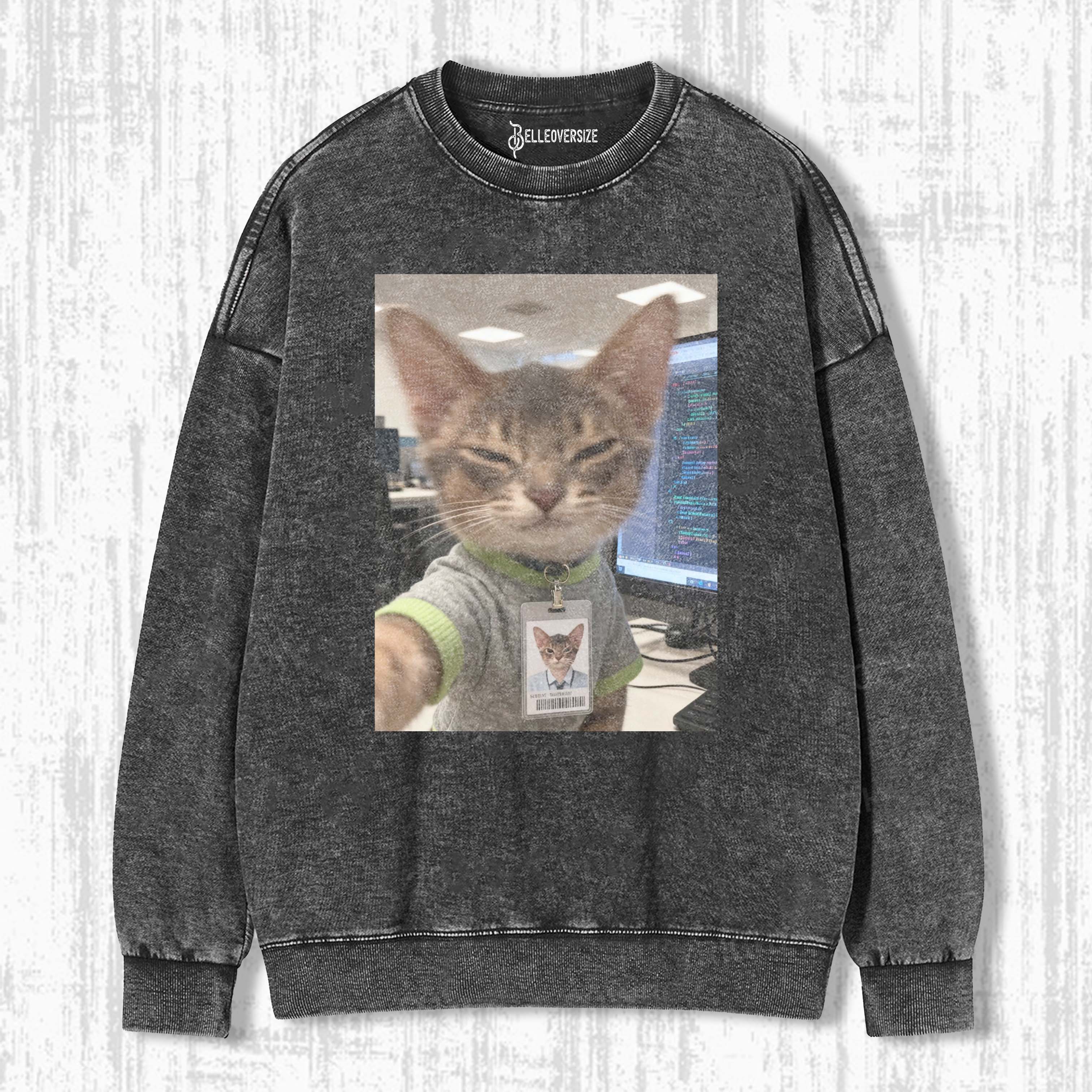 WACKY CAT SWEATSHIRTS
