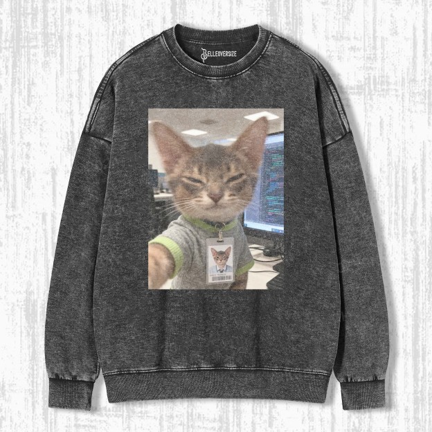 WACKY CAT SWEATSHIRTS