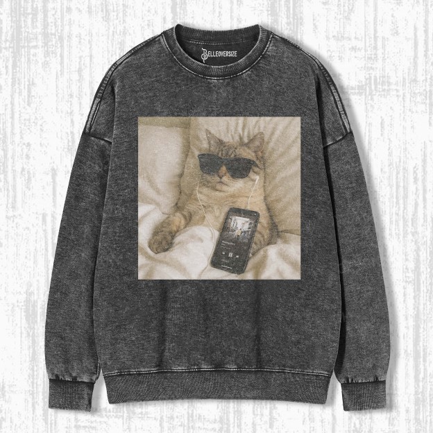 WACKY CAT SWEATSHIRTS