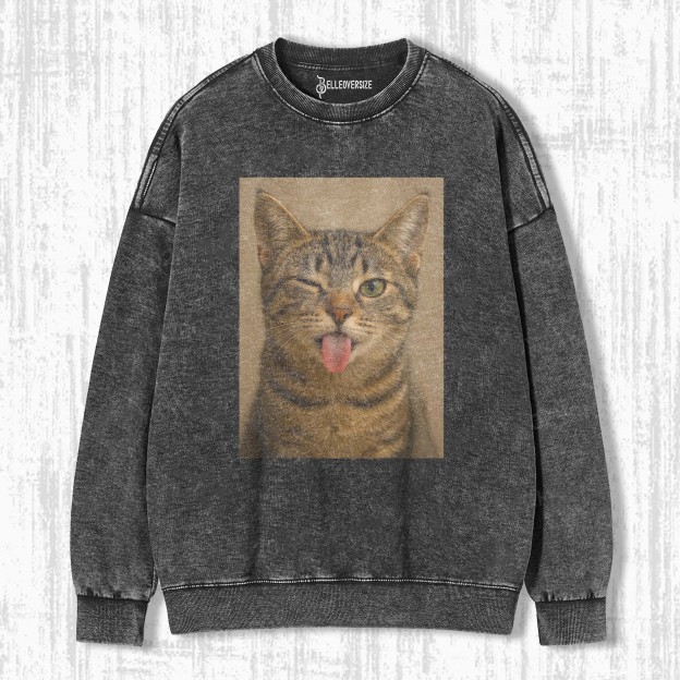 WACKY CAT SWEATSHIRTS