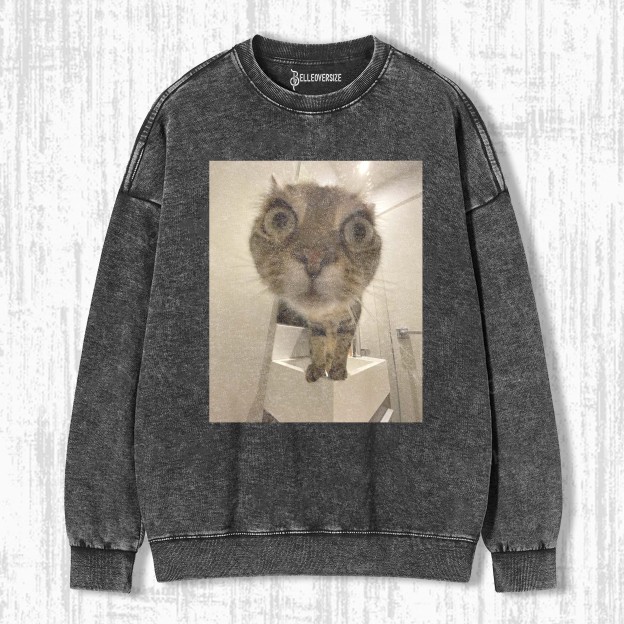 WACKY CAT SWEATSHIRTS