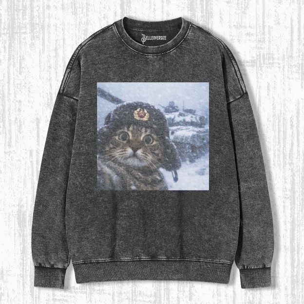 WACKY CAT SWEATSHIRTS 