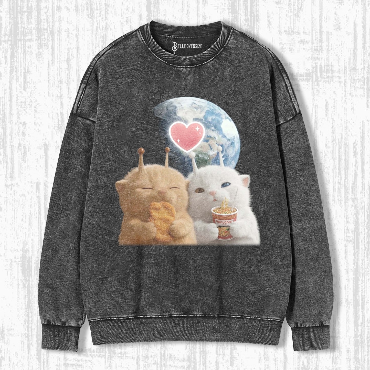 WACKY CAT SWEATSHIRTS