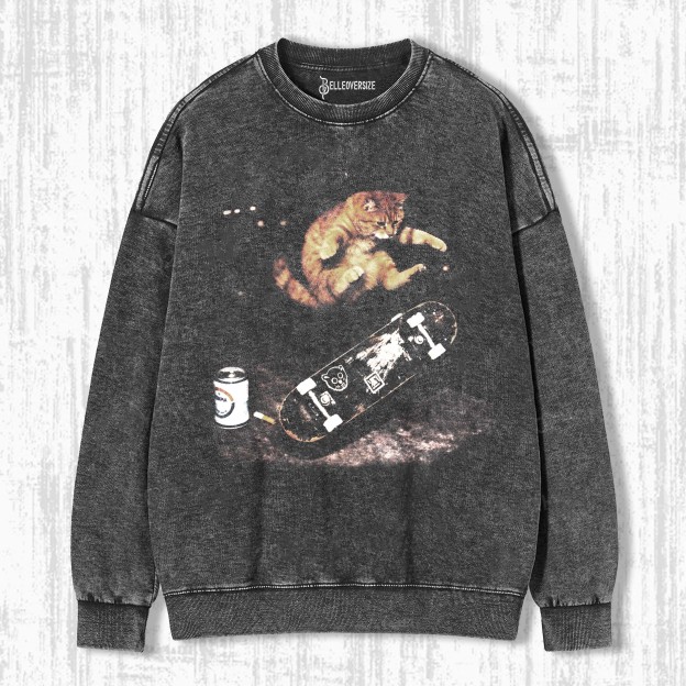 WACKY CAT SWEATSHIRTS