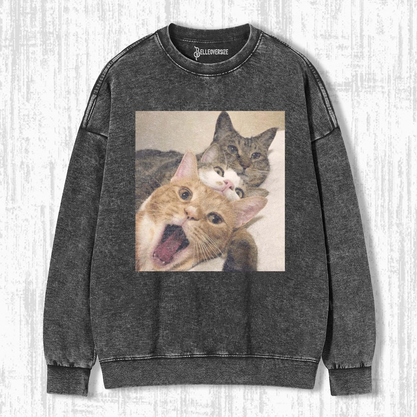 WACKY CAT SWEATSHIRTS