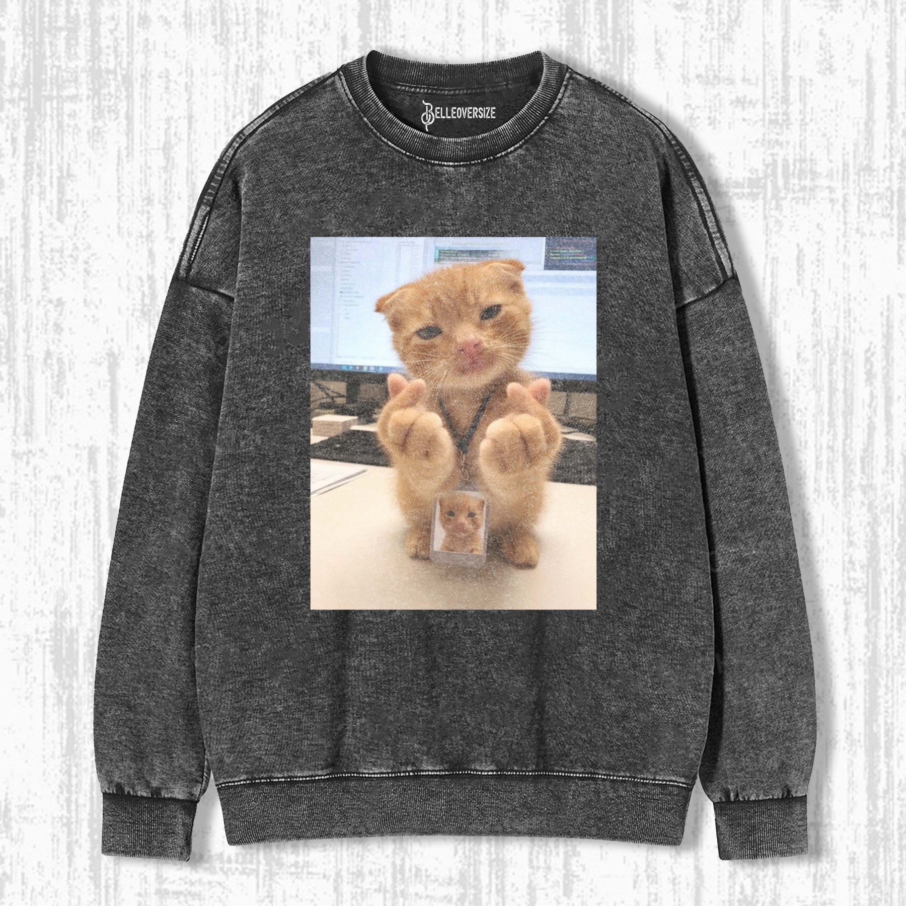 WACKY CAT SWEATSHIRTS