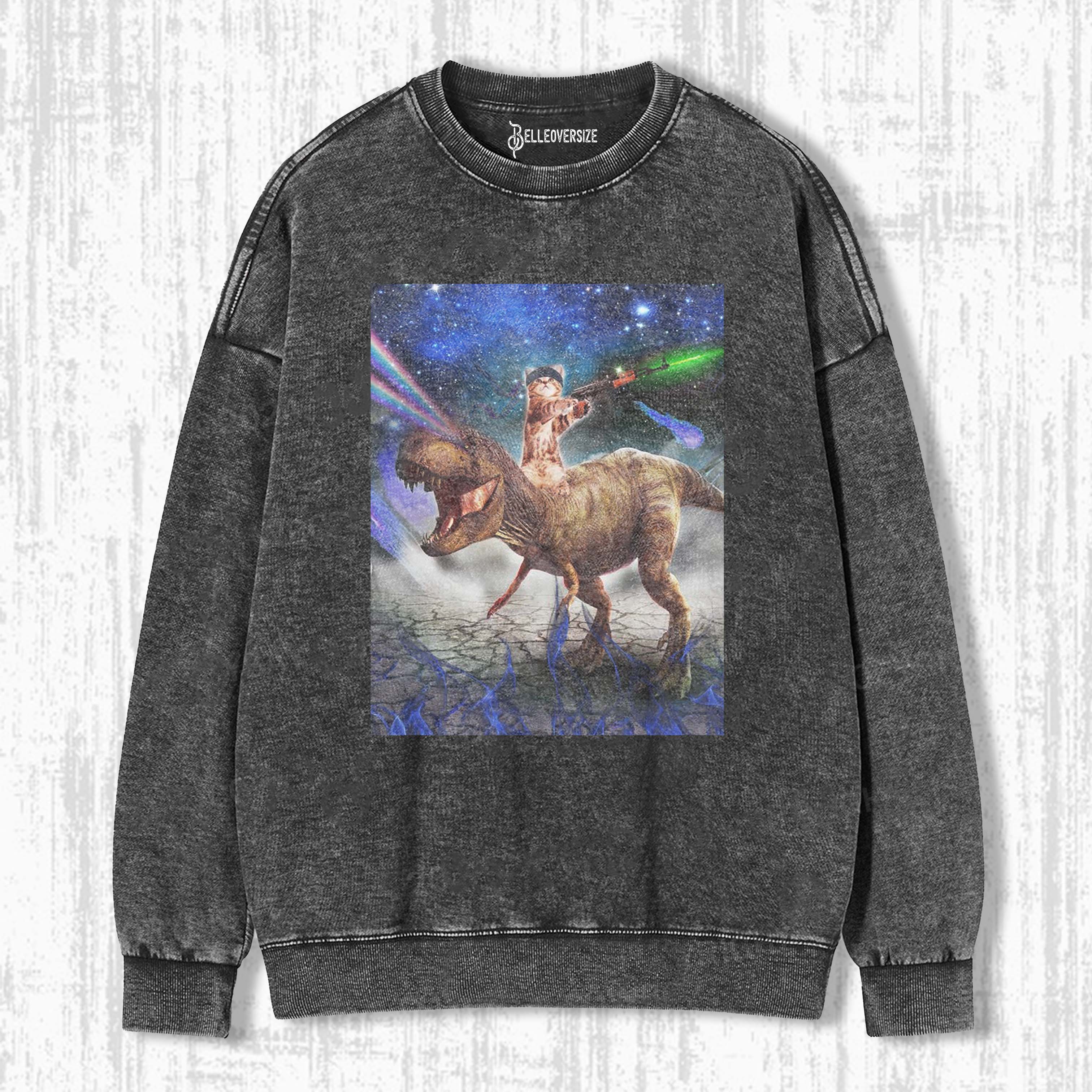 WACKY CAT SWEATSHIRTS 