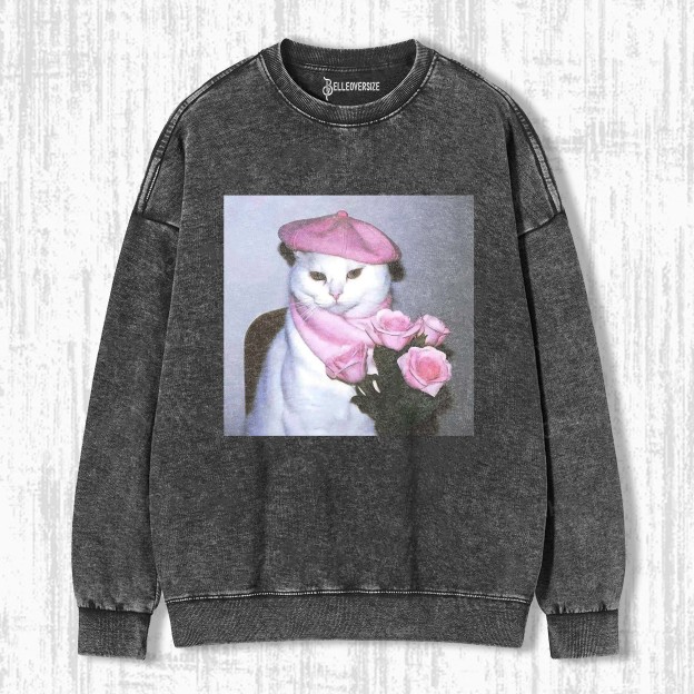 WACKY CAT SWEATSHIRTS 