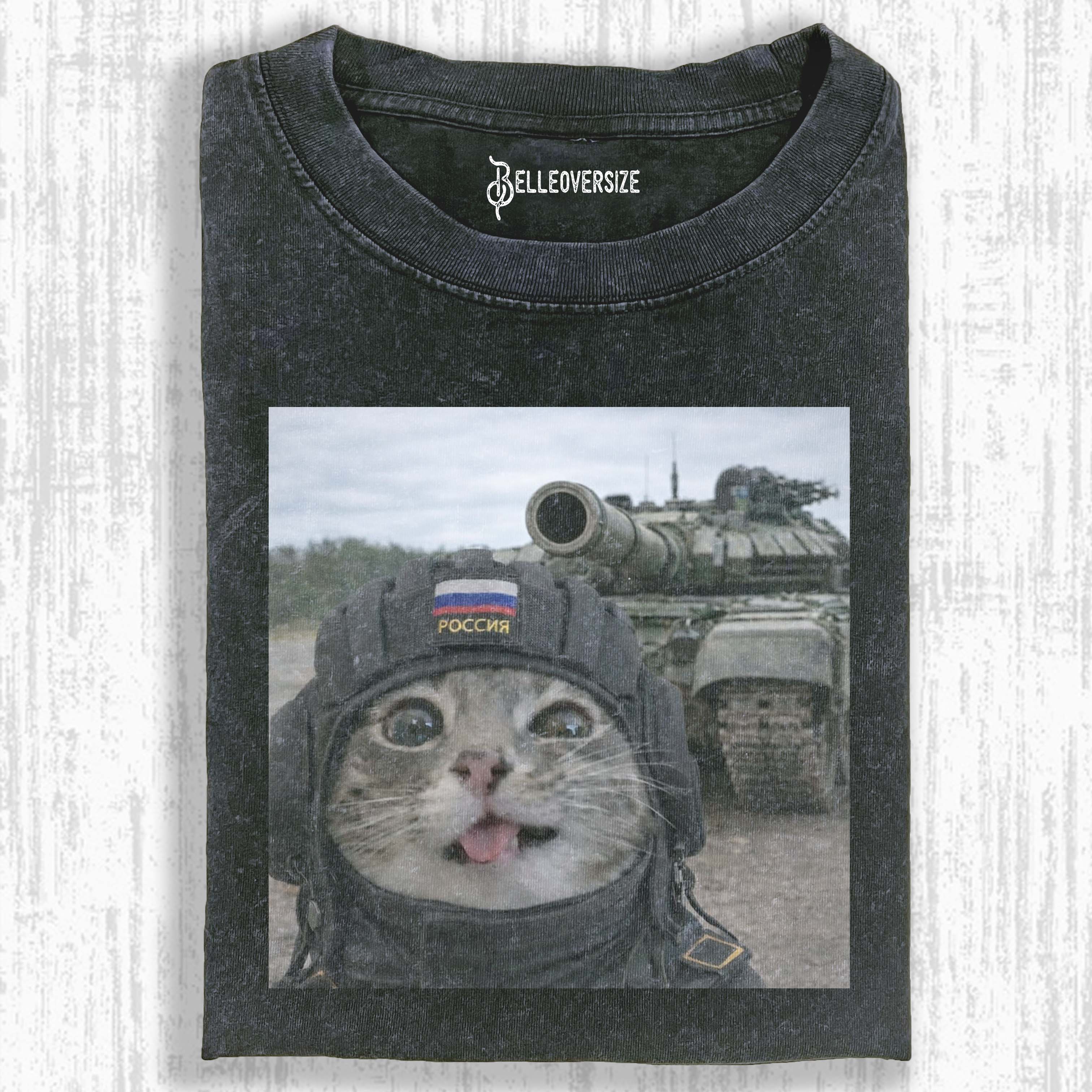 WACKY CAT T-SHIRT