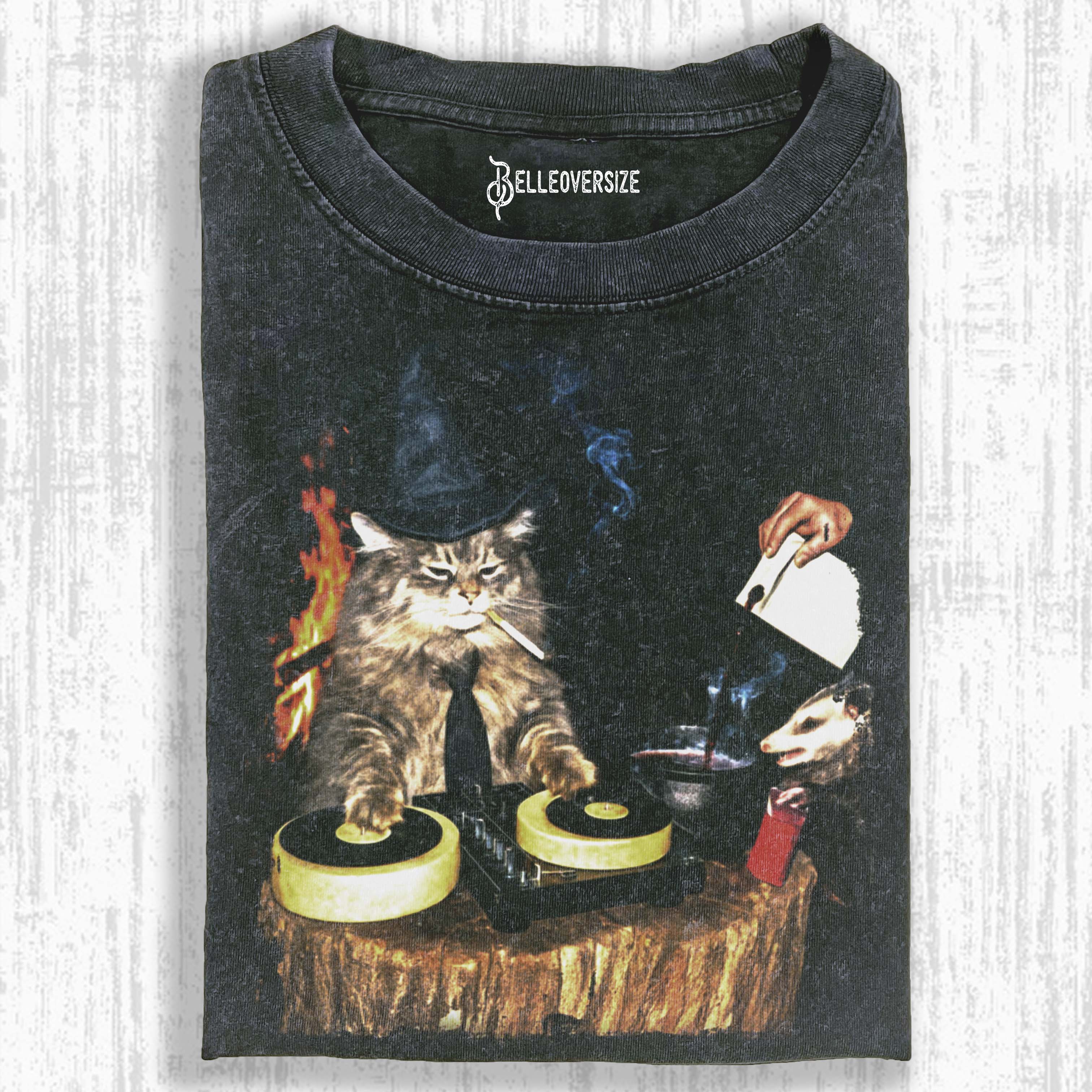 WACKY CAT T-SHIRT