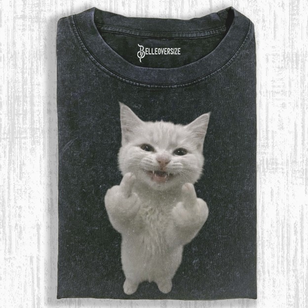 WACKY CAT T-SHIRT