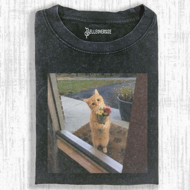 WACKY CAT T-SHIRT