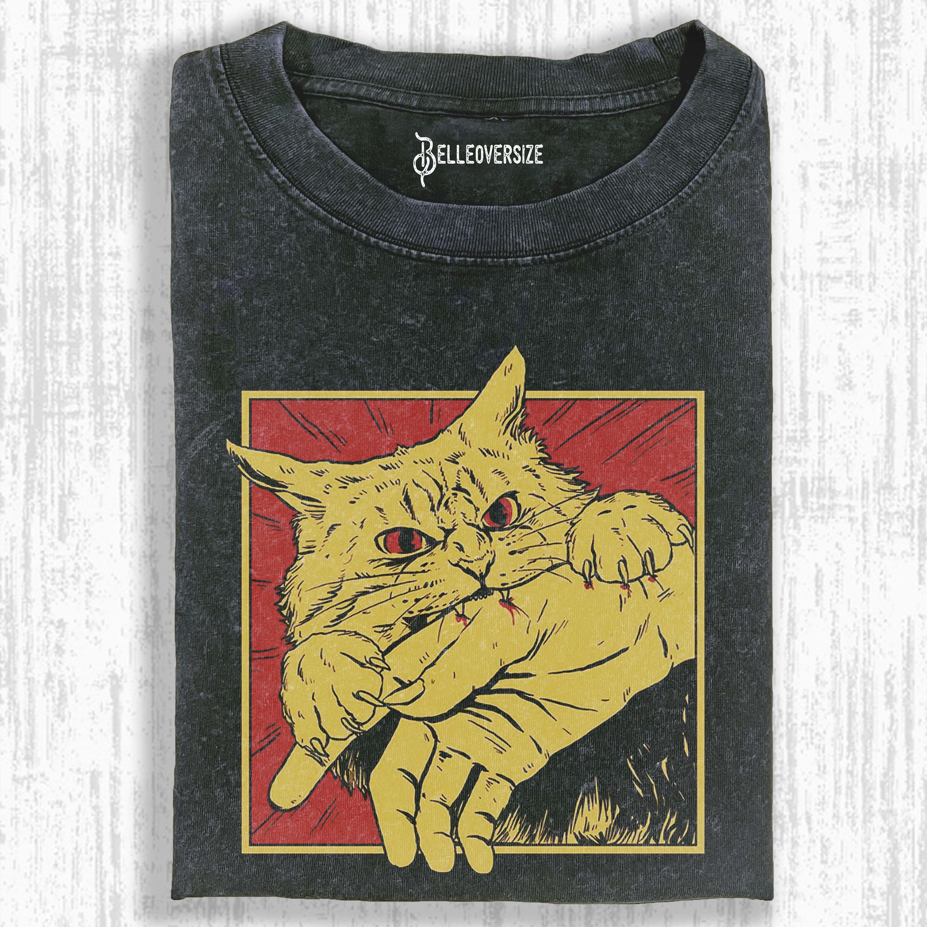 WACKY CAT T-SHIRT