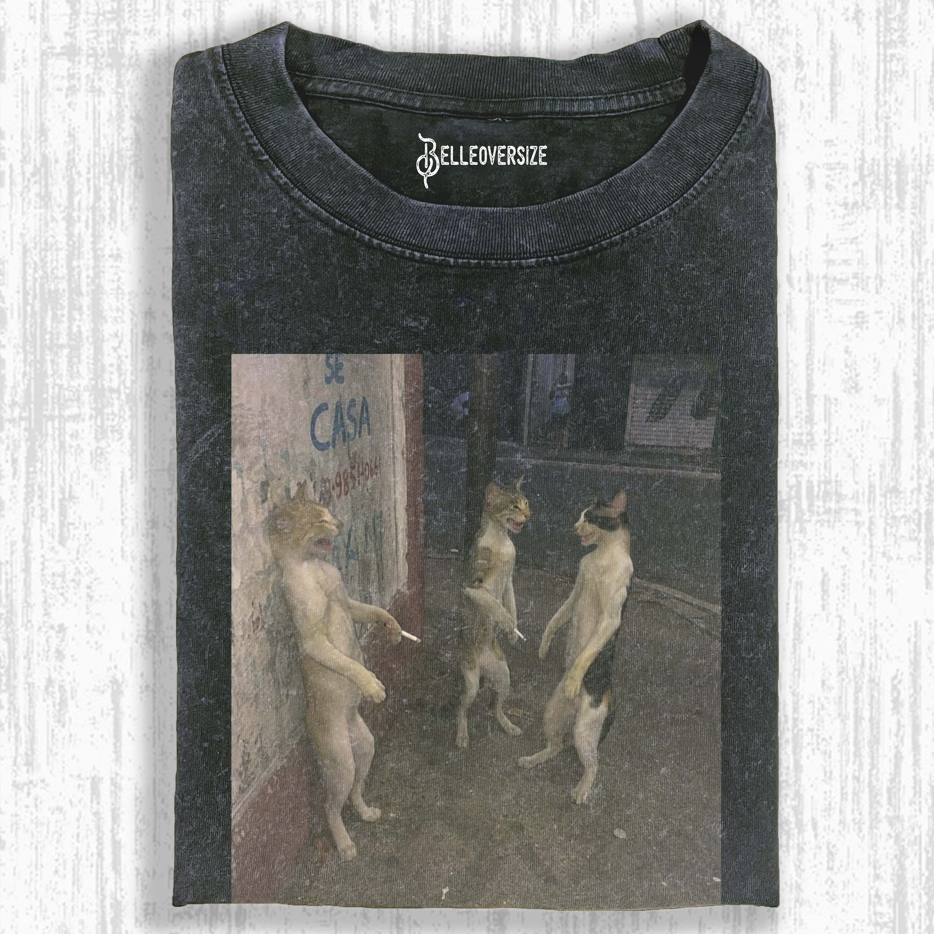 WACKY CAT T-SHIRT