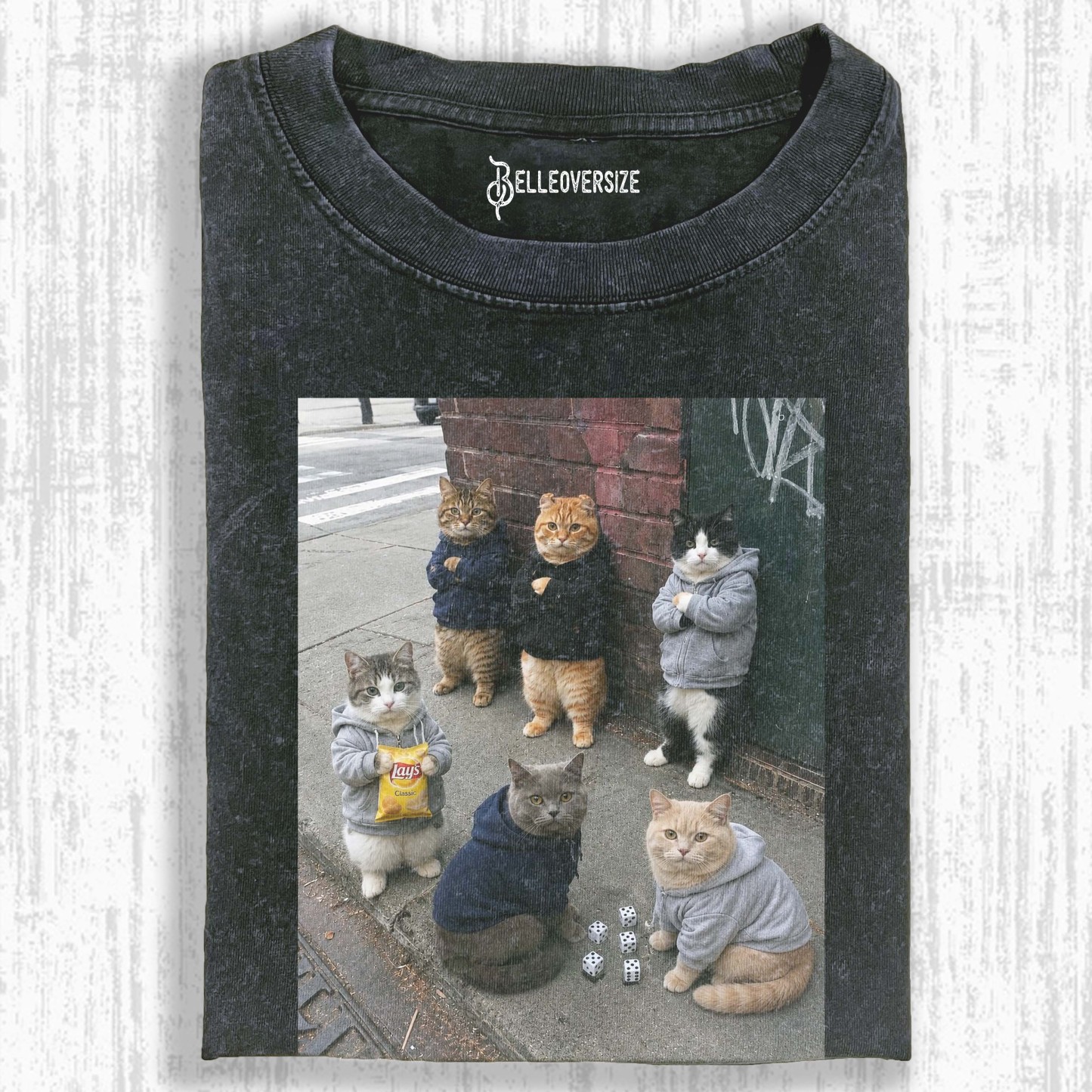 WACKY CAT T-SHIRT