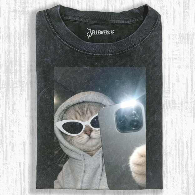 WACKY CAT T-SHIRT