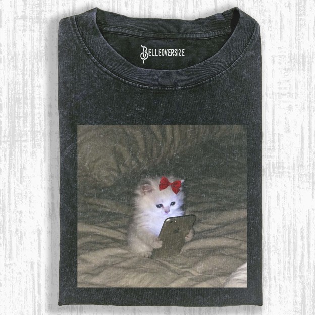 WACKY CAT T-SHIRT