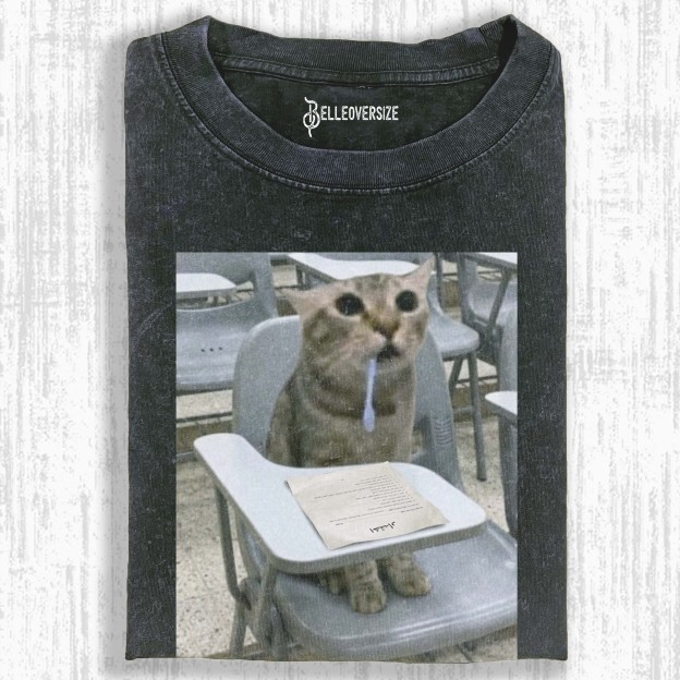 WACKY CAT T-SHIRT