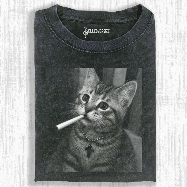 WACKY CAT T-SHIRT
