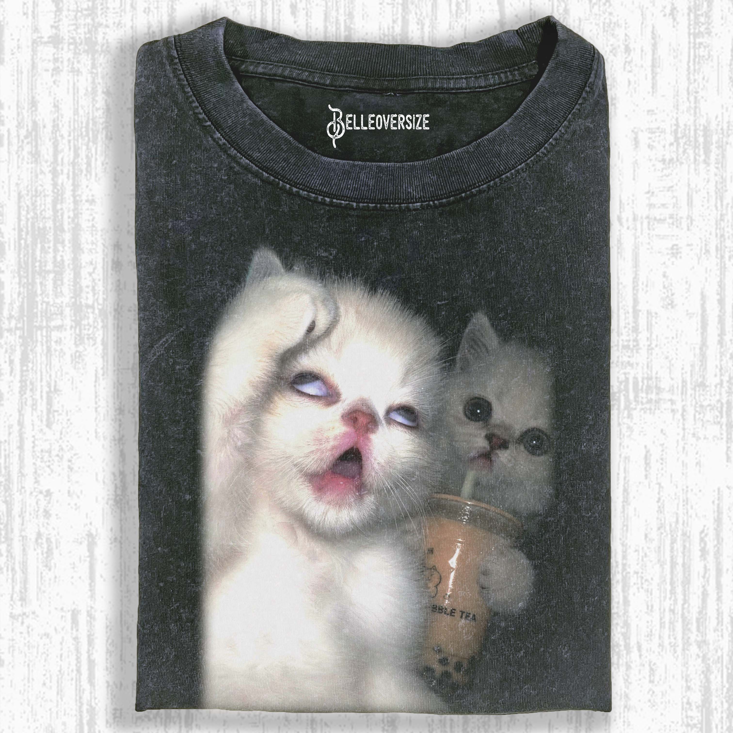 WACKY CAT T-SHIRT