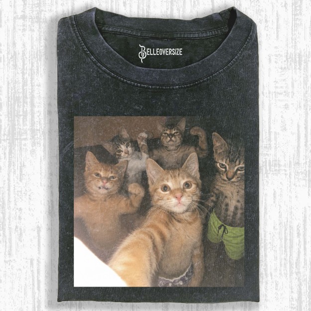 The Chaos Cat Crew Tee