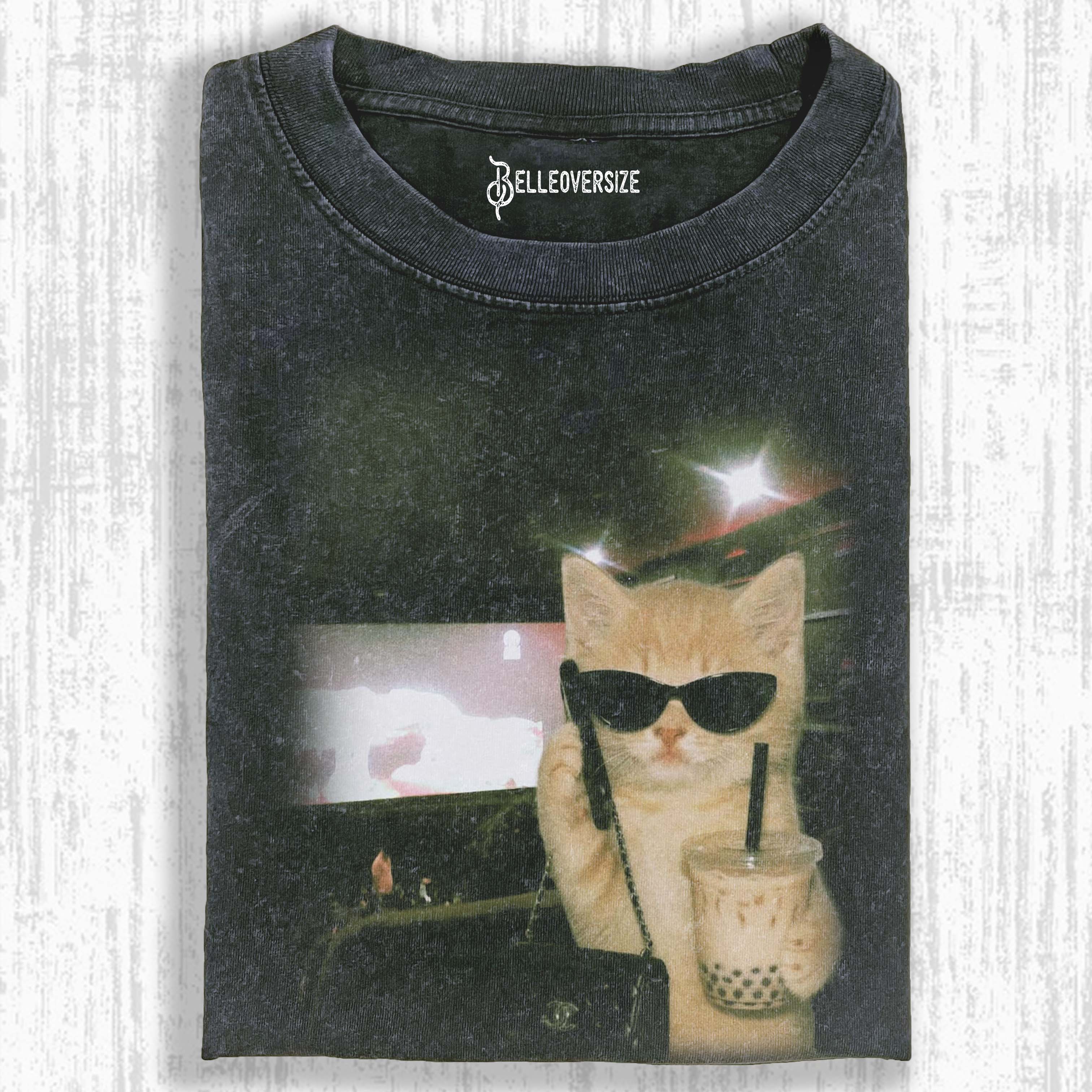 WACKY CAT T-SHIRT