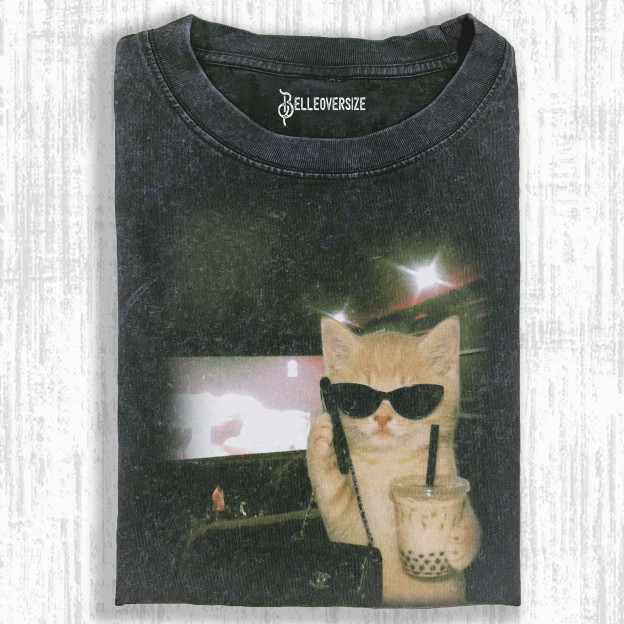 WACKY CAT T-SHIRT