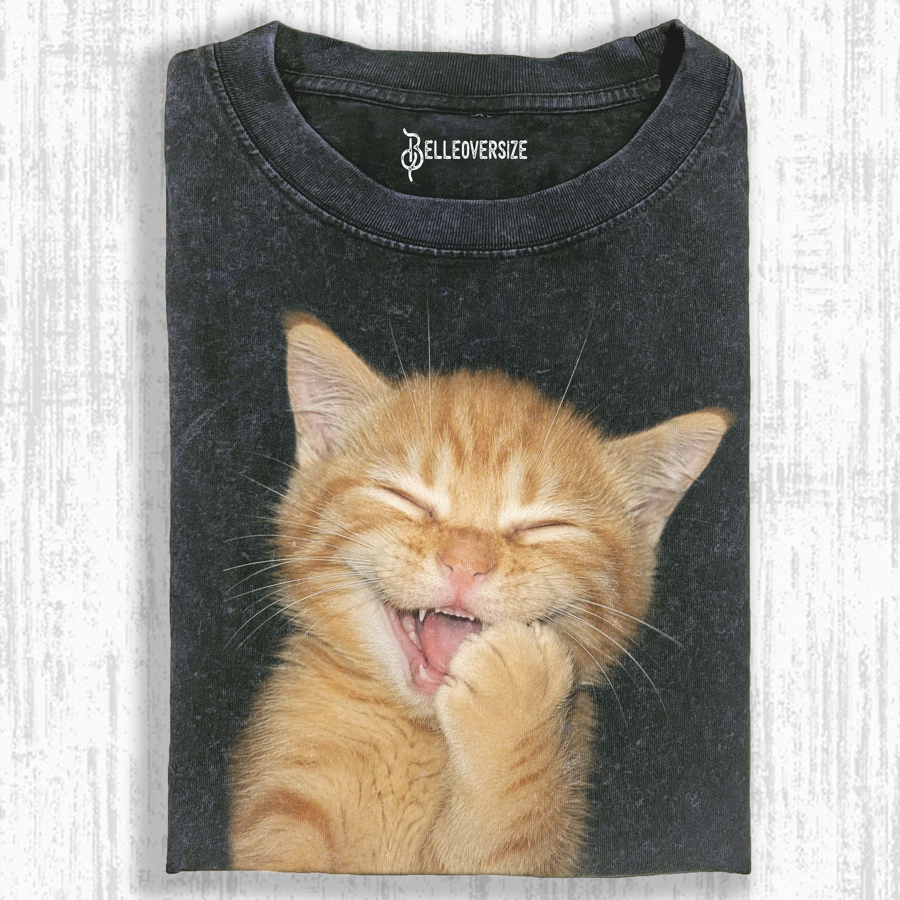 WACKY CAT T-SHIRT