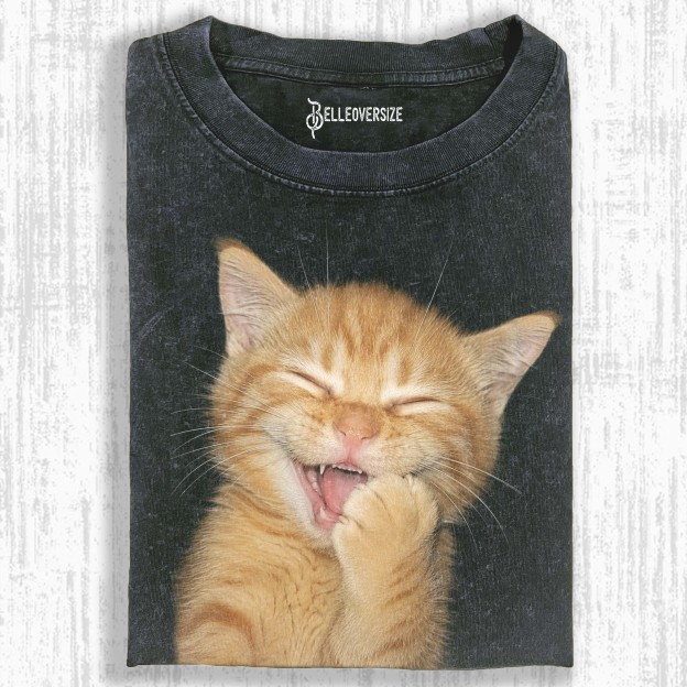 WACKY CAT T-SHIRT