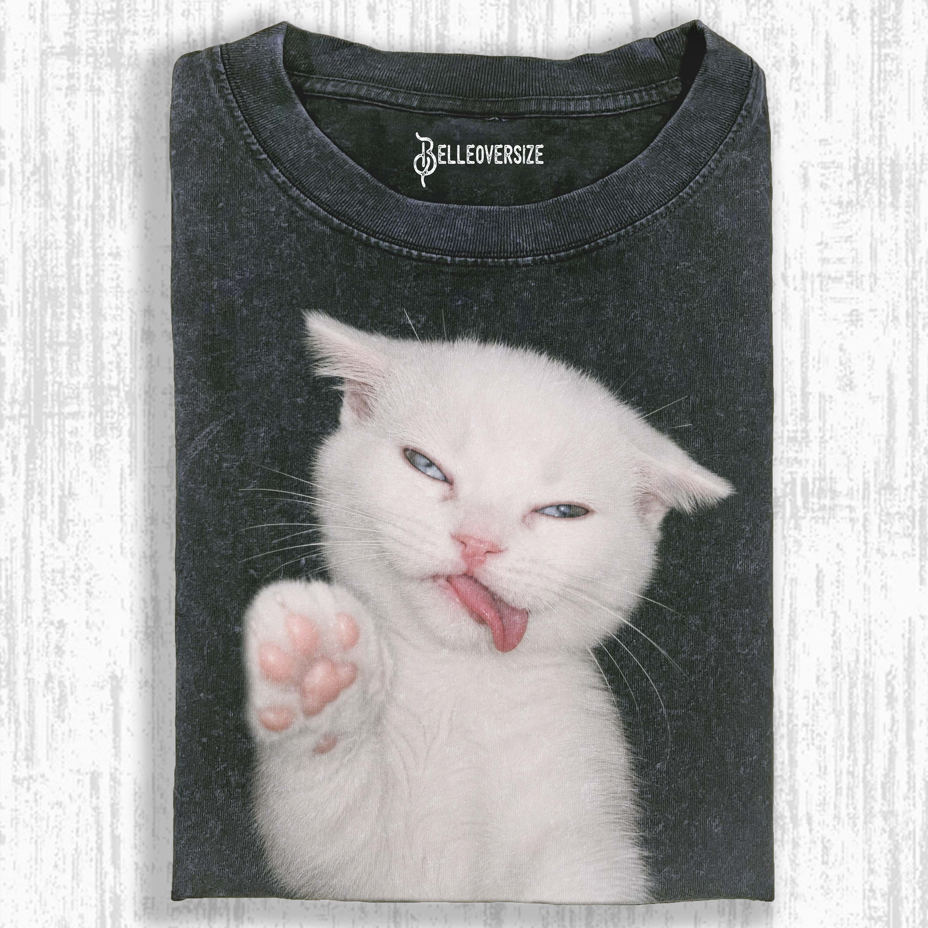 WACKY CAT T-SHIRT